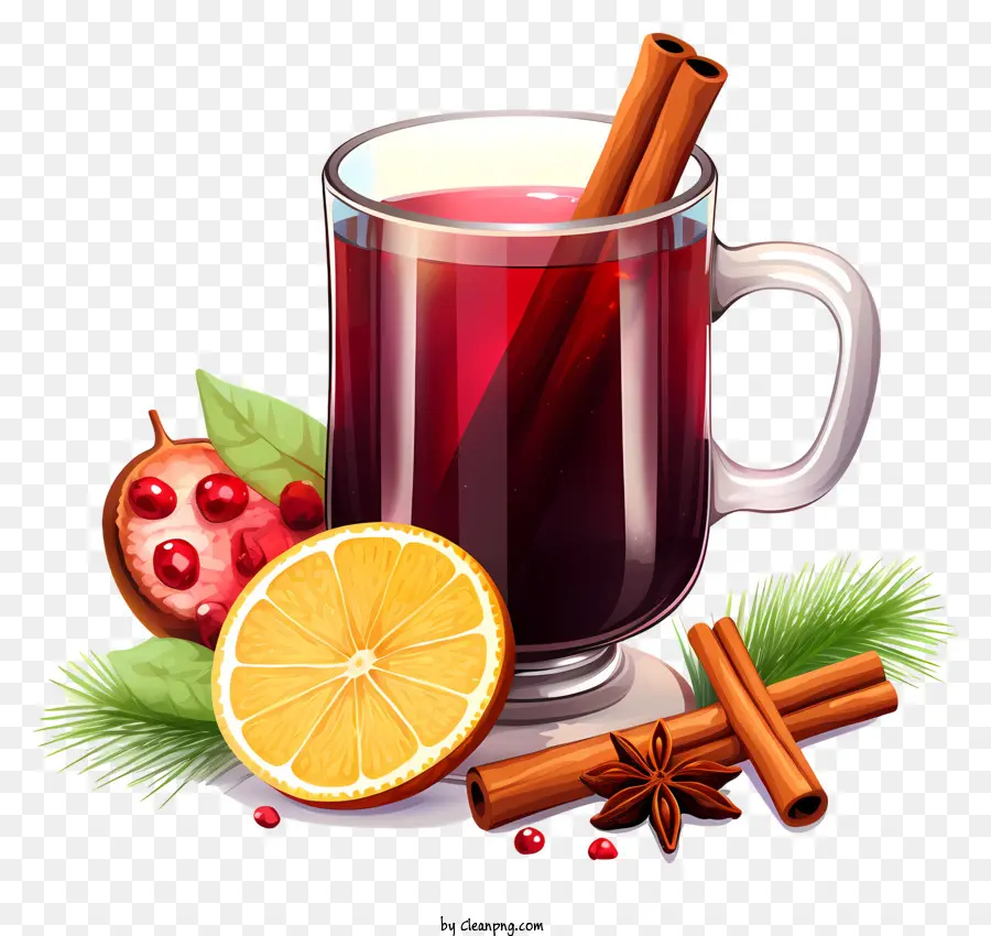 Vino Caliente Con Especias，Especias PNG