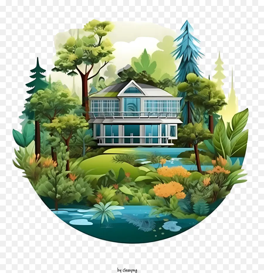 Eco Casa，Casa PNG