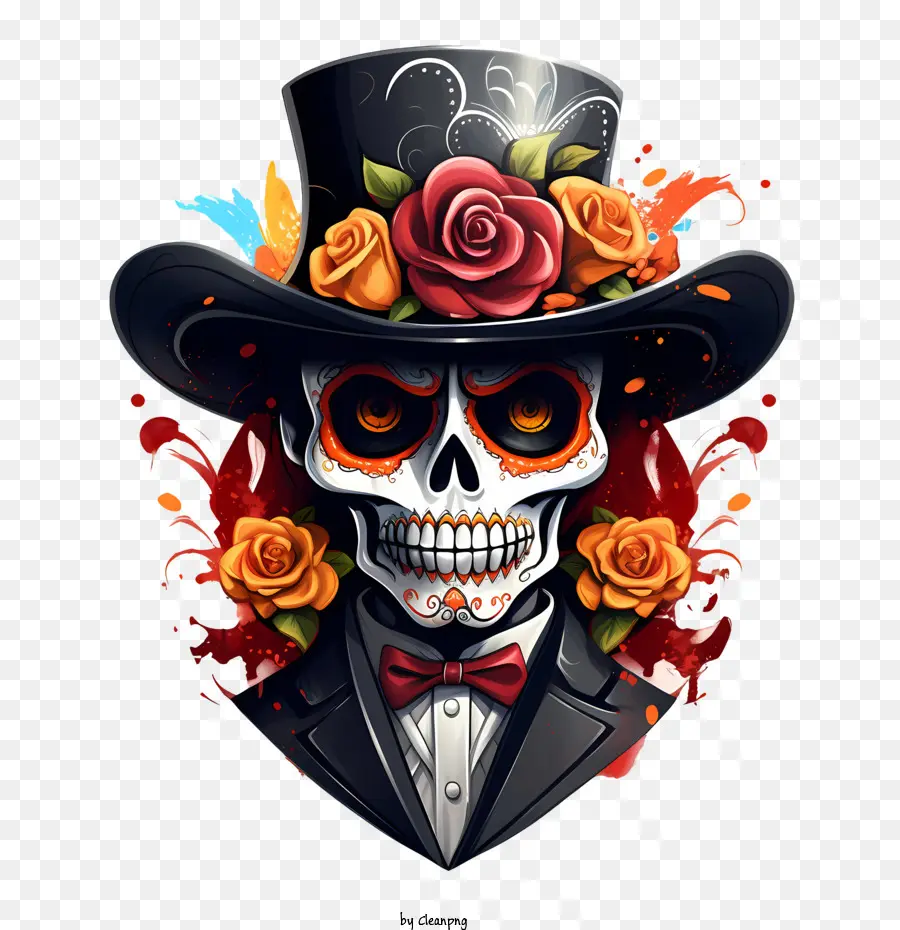 Dia De Los Muertos，Bien PNG