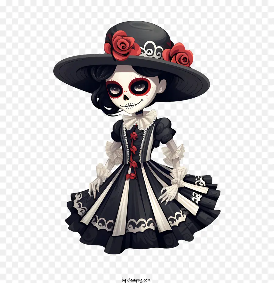 Dia De Los Muertos，Esqueleto PNG