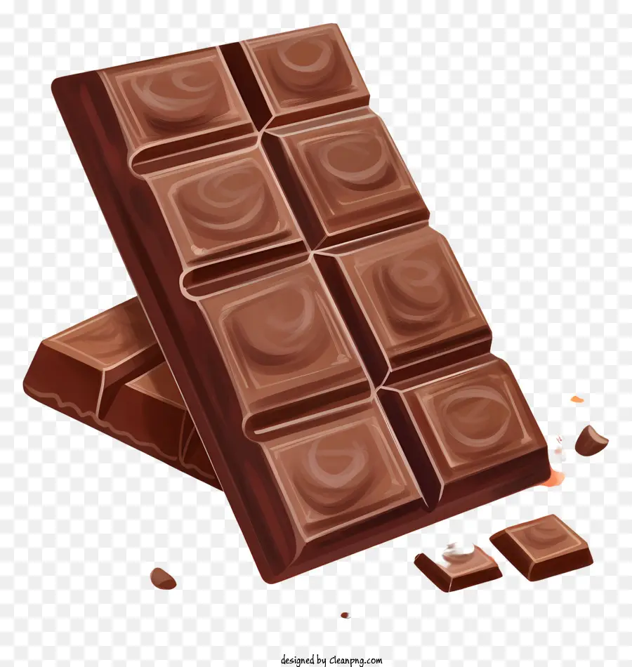 Barra De Chocolate，Chips De Chocolate PNG