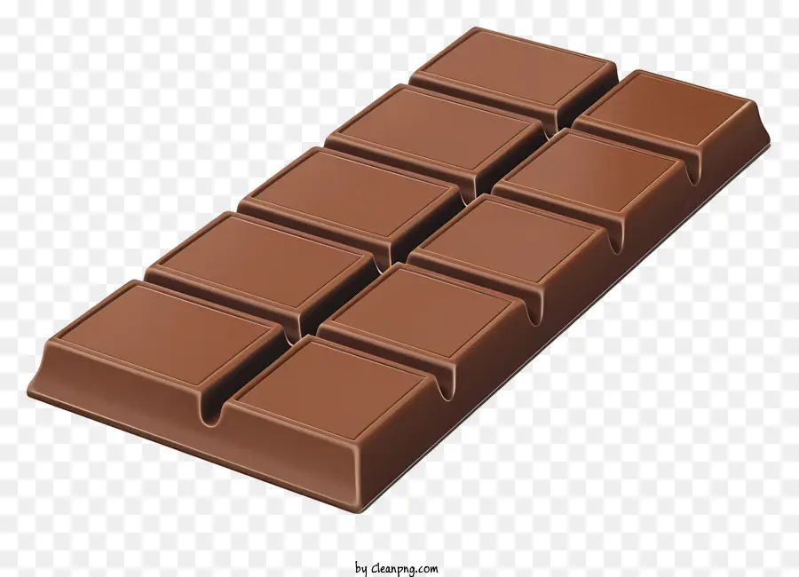 Barra De Chocolate，De Alto Brillo PNG