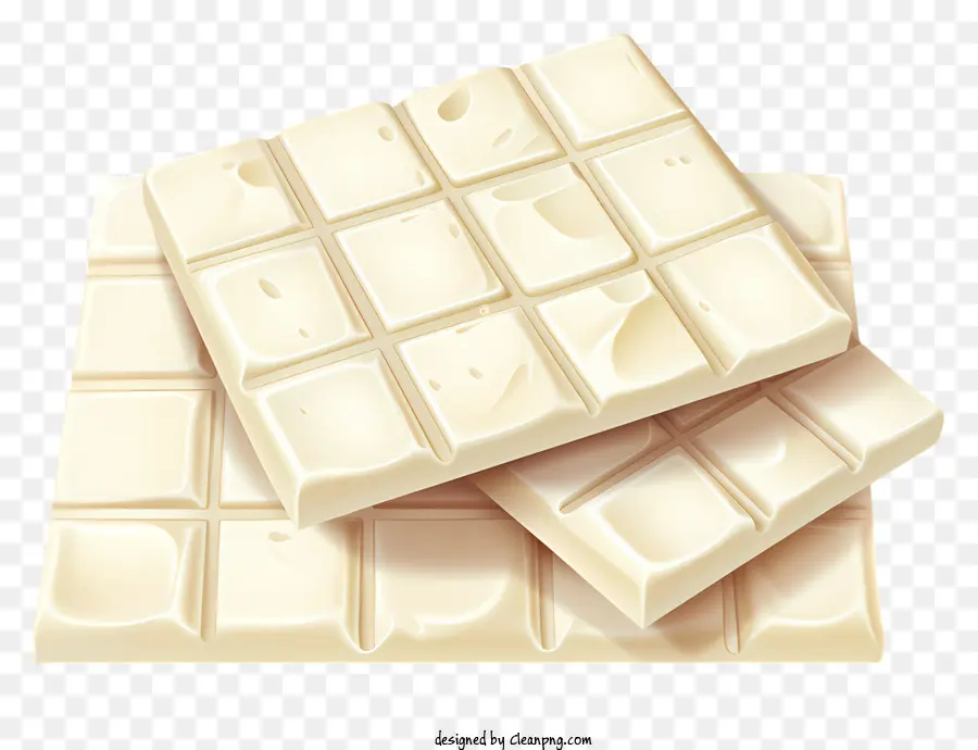 Barras De Chocolate Blanco，Pila De Barras De Chocolate PNG