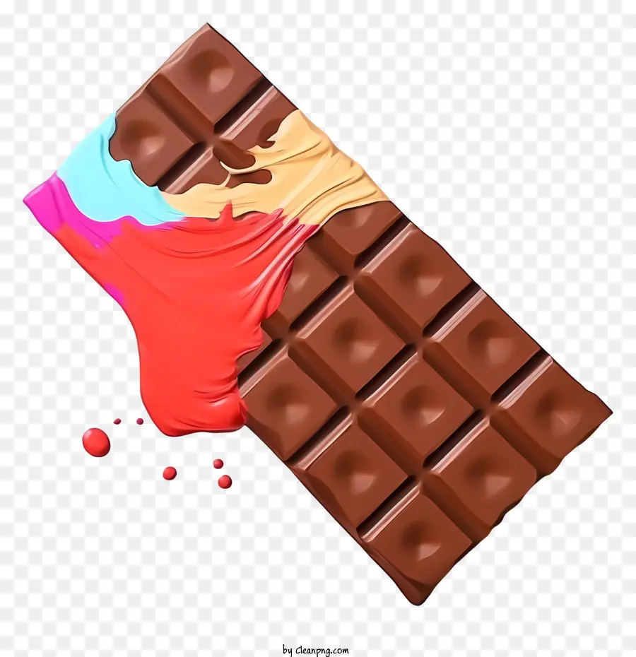 Barra De Chocolate，Chocolate PNG