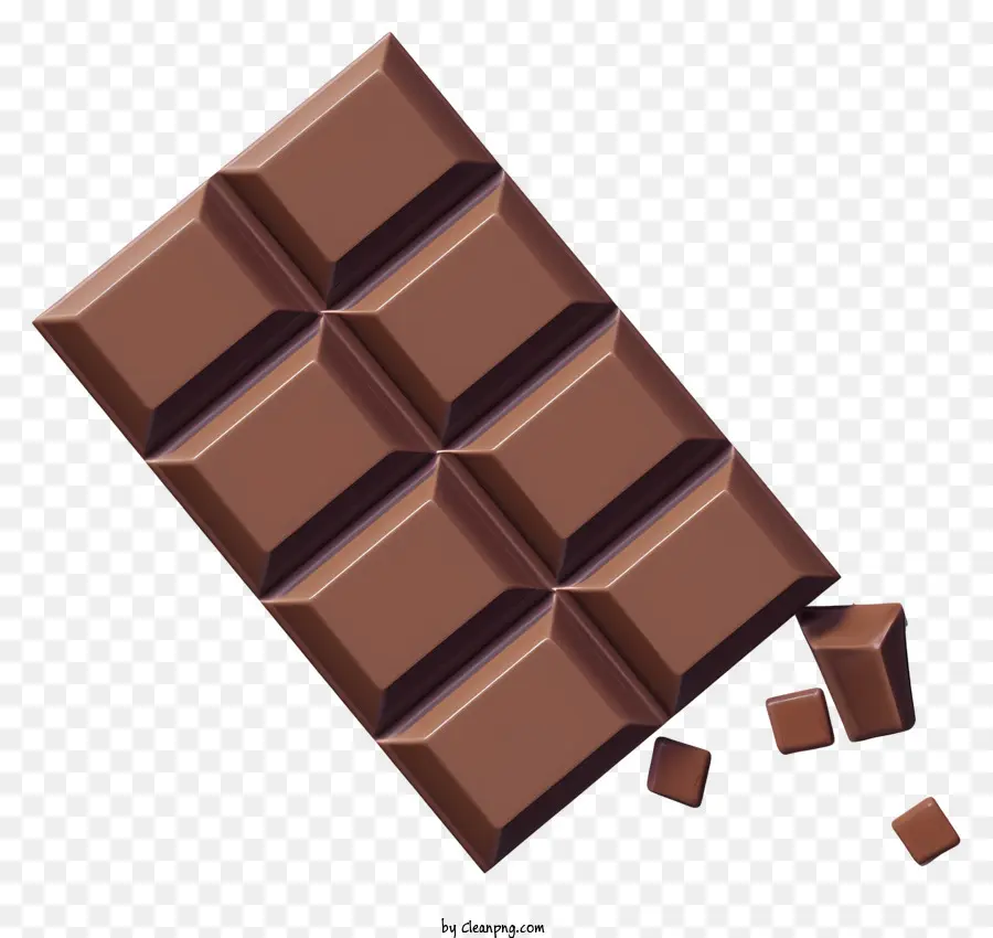 Barra De Chocolate Rota，Barra De Chocolate PNG