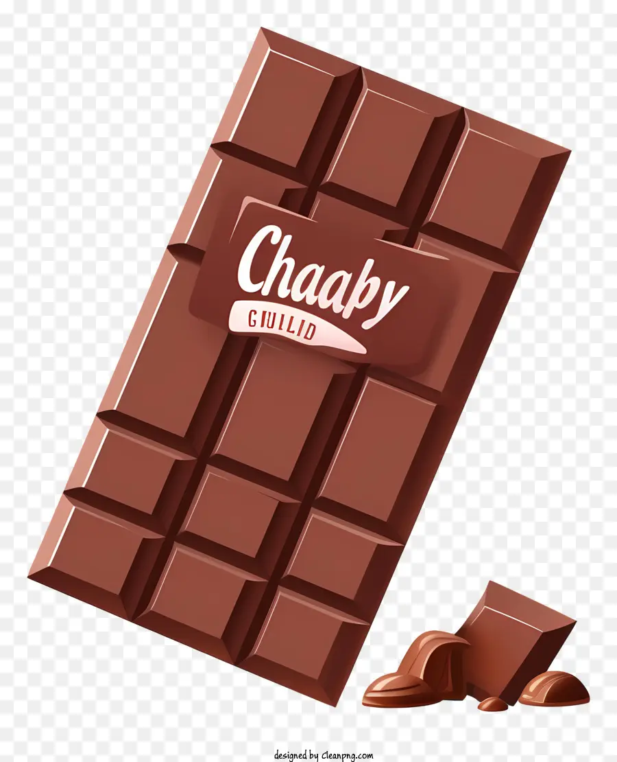 Barra De Chocolate，Dulce PNG