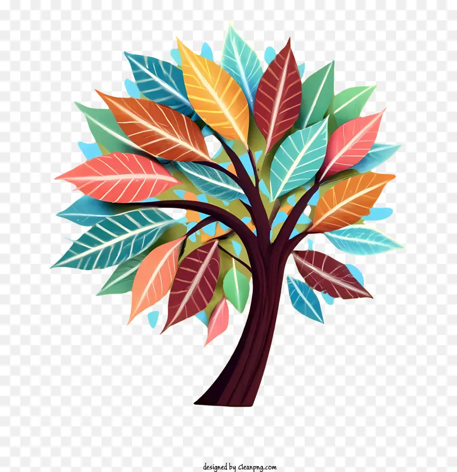 Hoja De árbol De Otoño，Árbol PNG