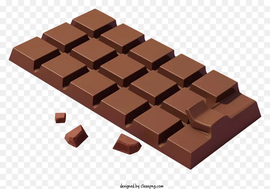 Barra De Chocolate，Marrón Chocolate PNG