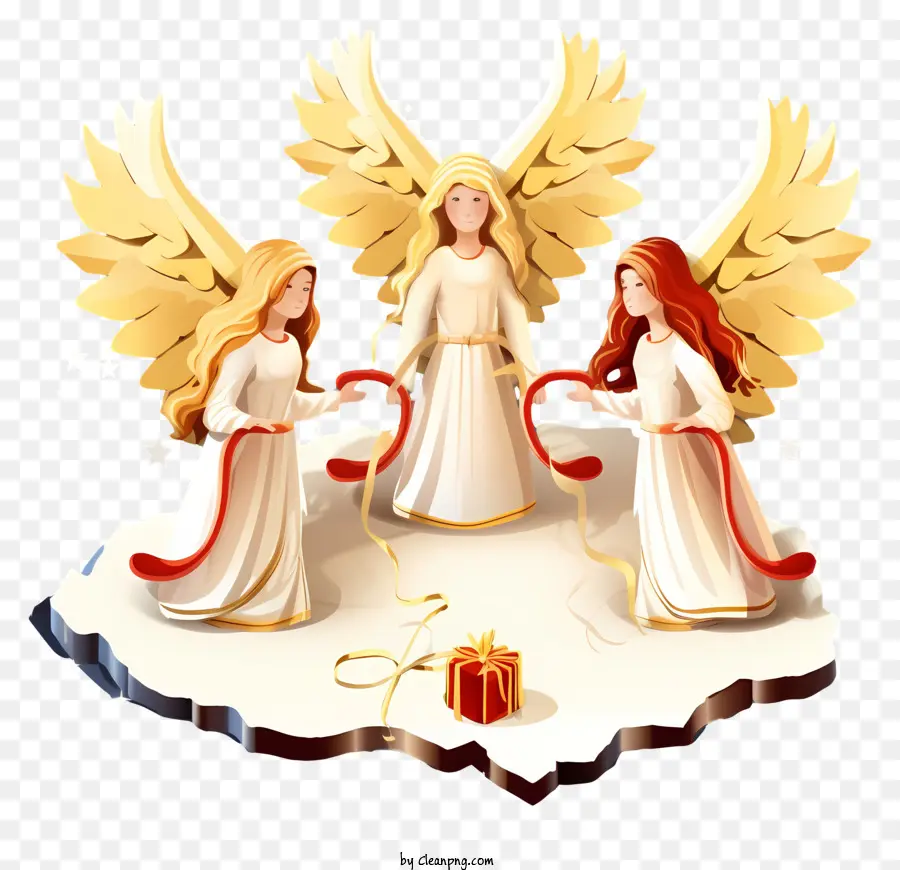 De Los Tres ángeles，Círculo De ángeles PNG