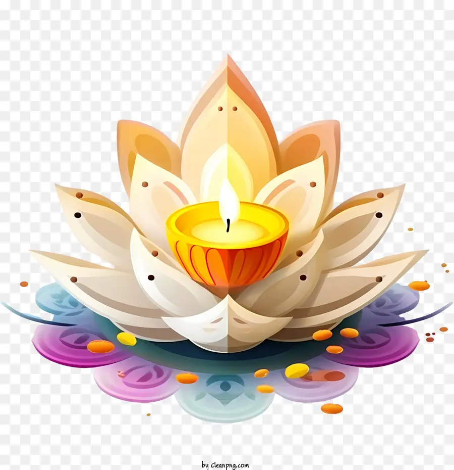 Diwali Dius，Flor PNG