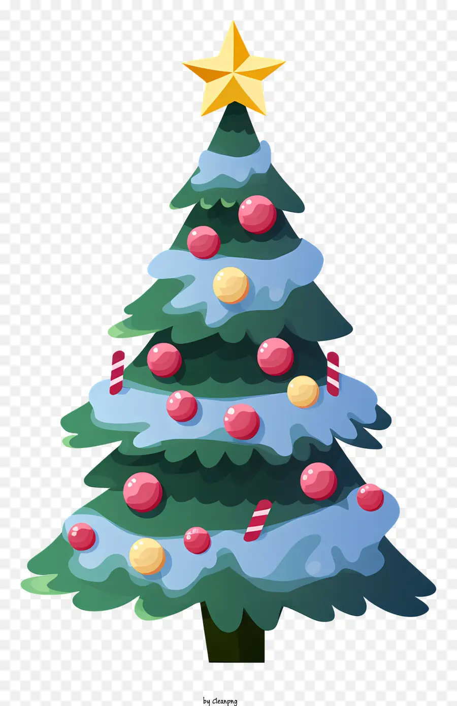 árbol De Navidad，Decoraciones De Navidad PNG