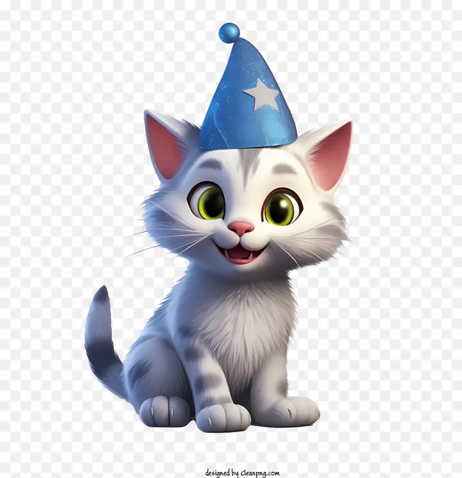 La Navidad Del Gato，Gato Blanco PNG