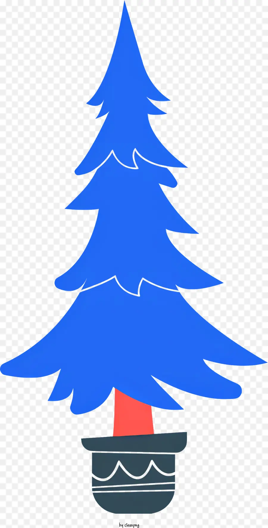 árbol De Navidad，Azul PNG