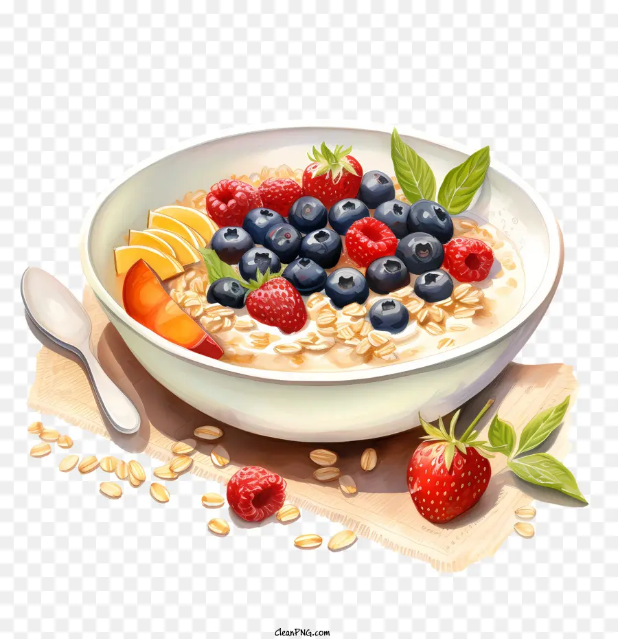 Dia De Avena，Cereales De Frutas PNG