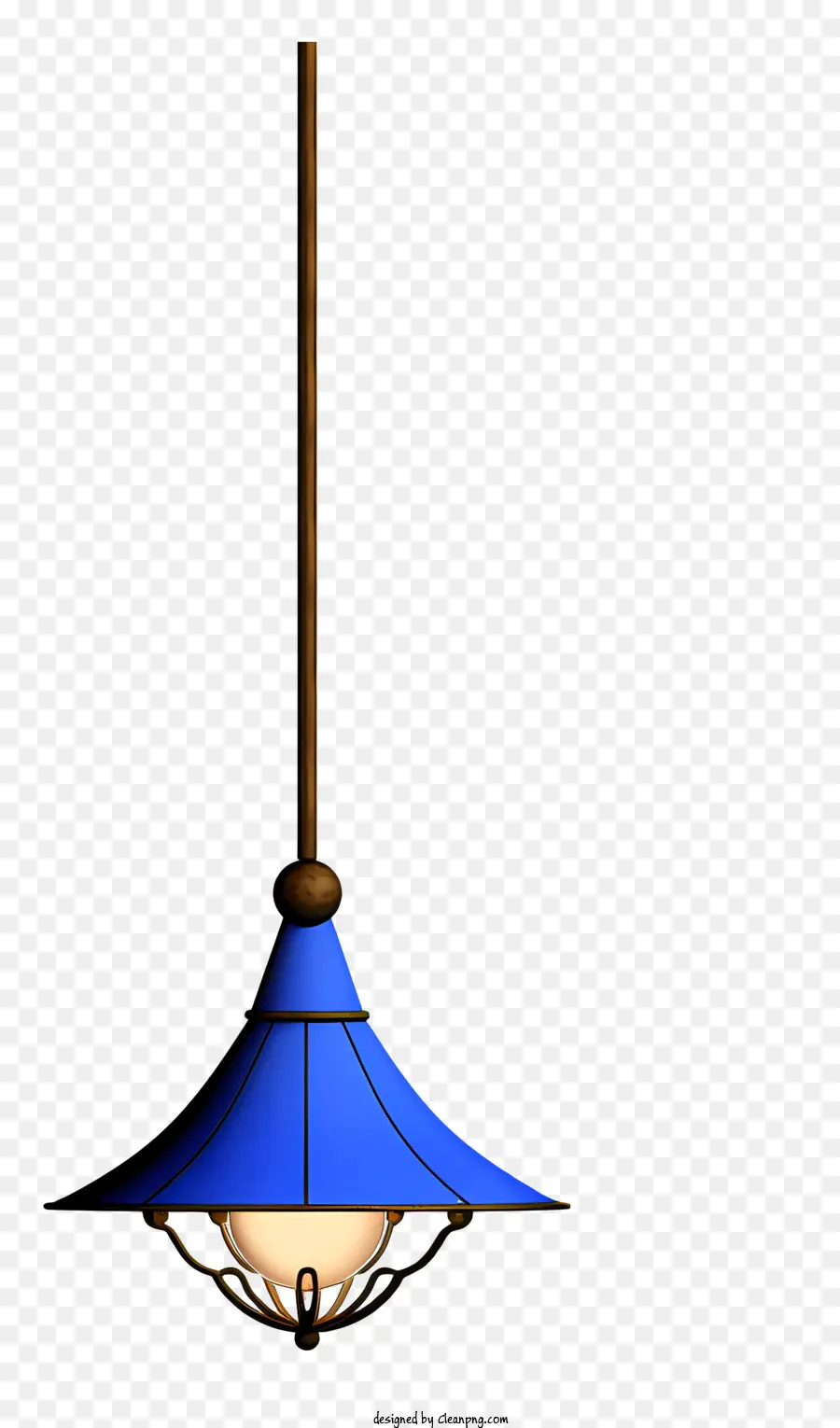 Lámpara Azul，Colgante De Luz PNG