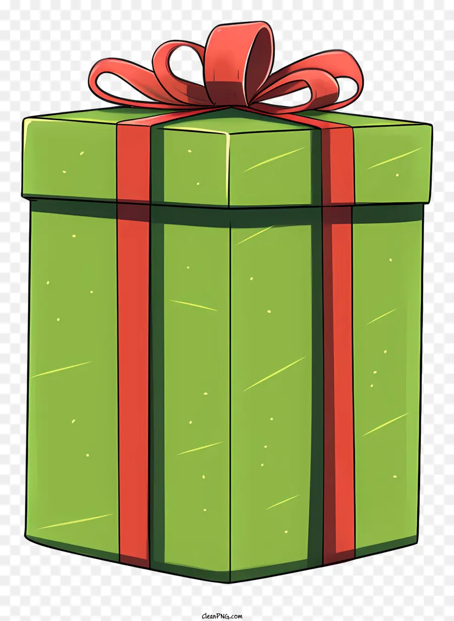 Caja De Regalo，Arco Rojo PNG