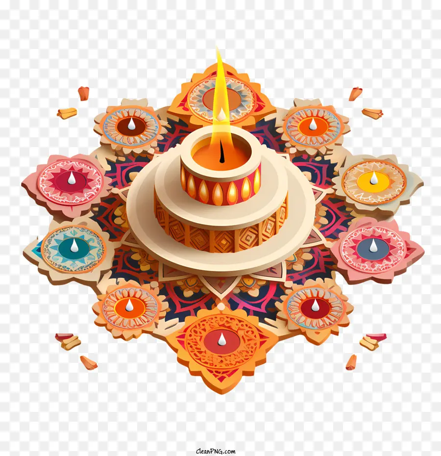 Dia Gwal Rango Y Dilin Vow，Diwali PNG