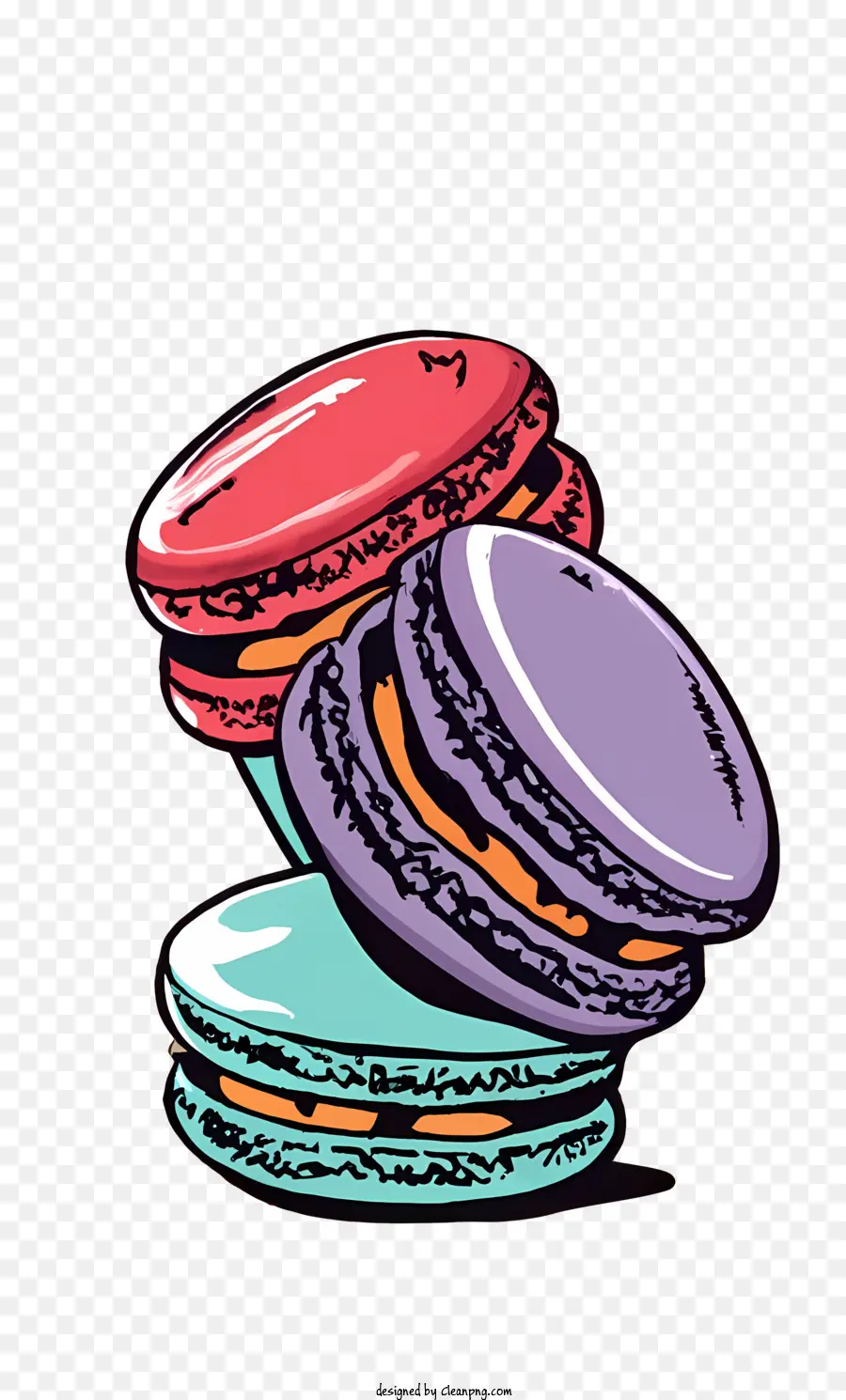 Macarrón，Macarrones PNG