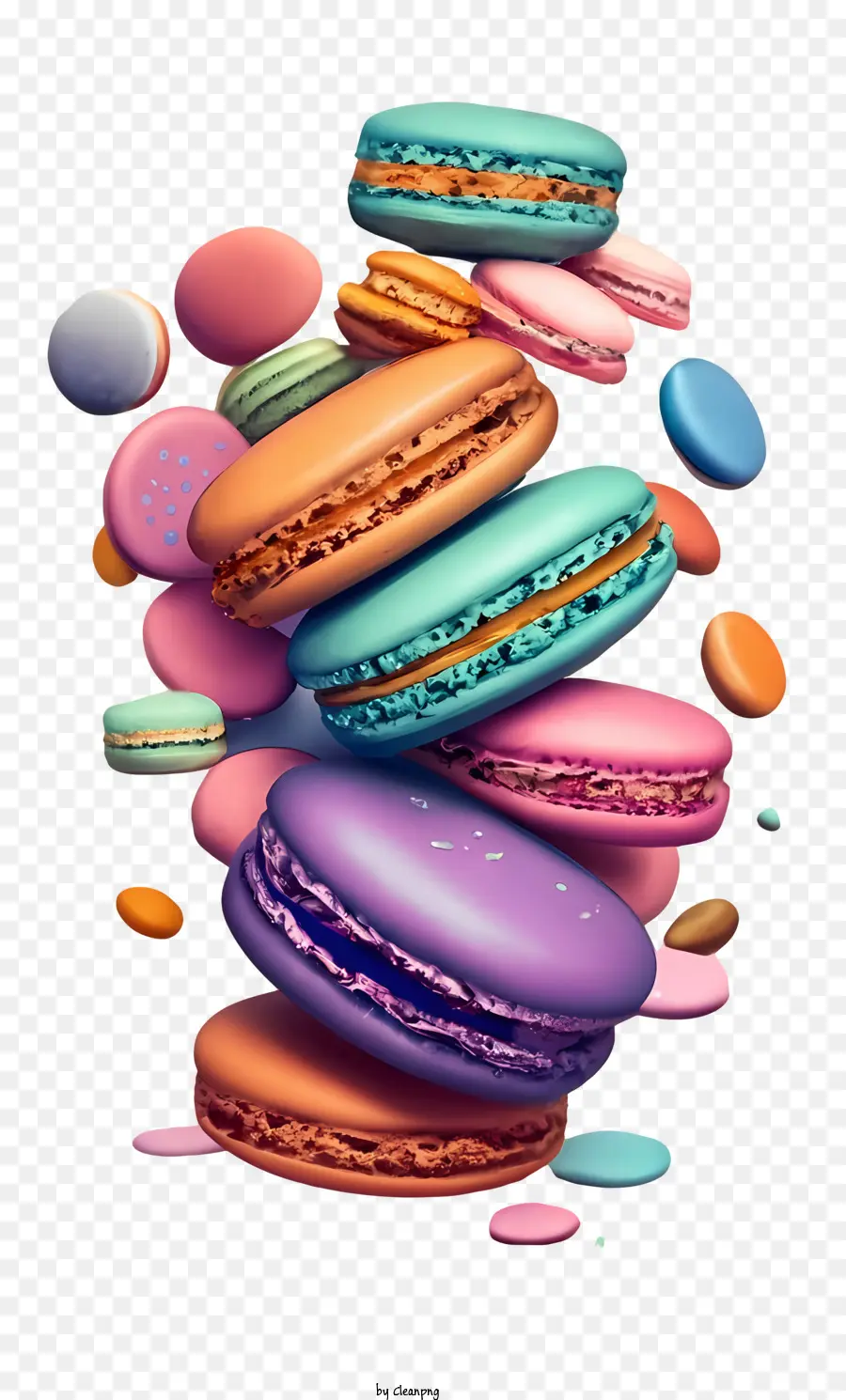 Macaroon，Parisino PNG