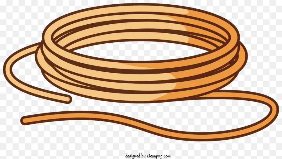 Cuerda De Nudo，Brown Cuerda PNG