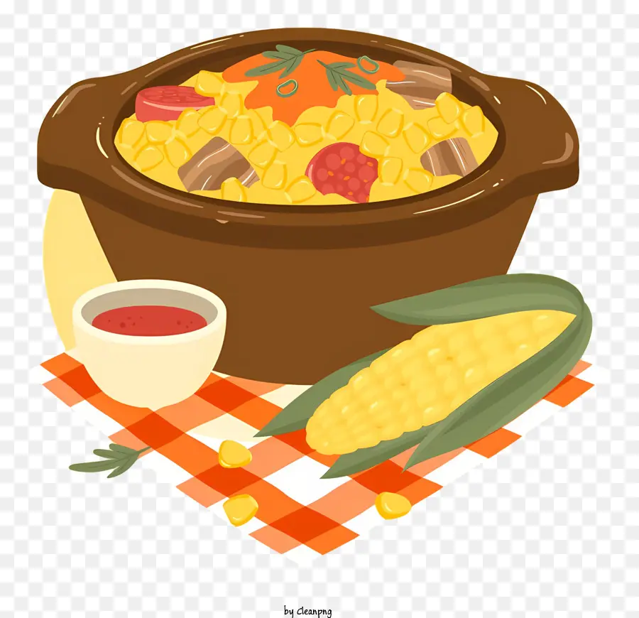 Receta，Sopa De Maíz PNG