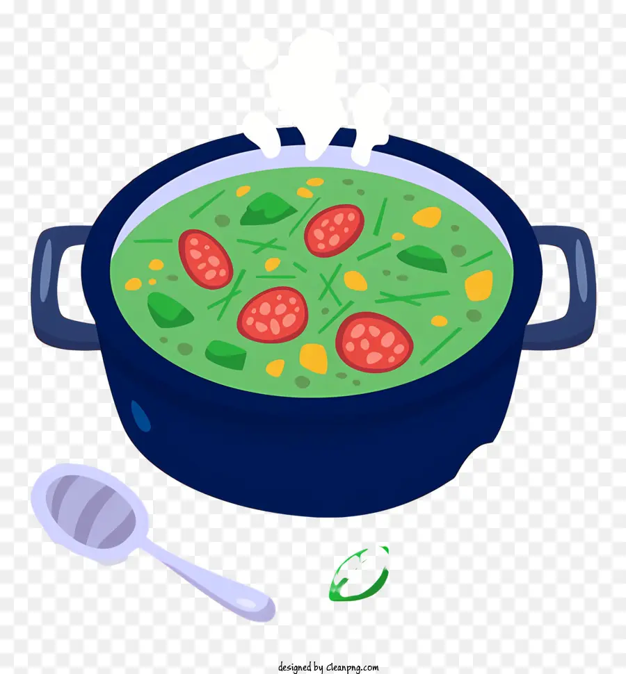 Sopa Verde，Pimientos Rojos PNG