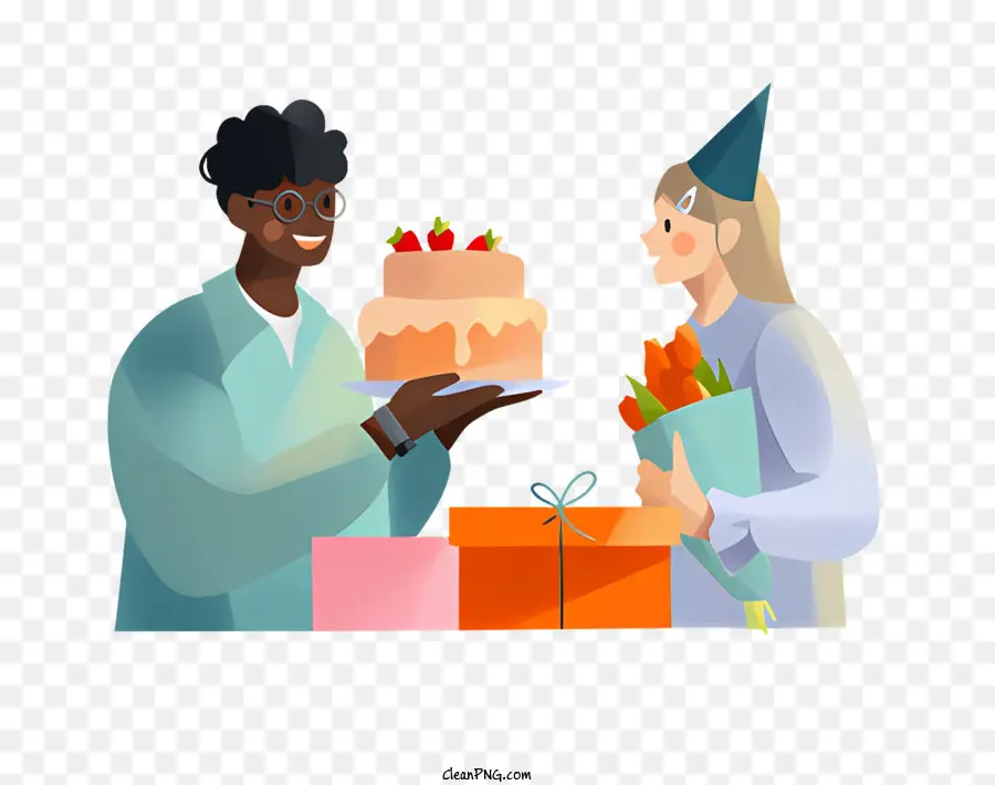 Cumpleaños，Pastel PNG