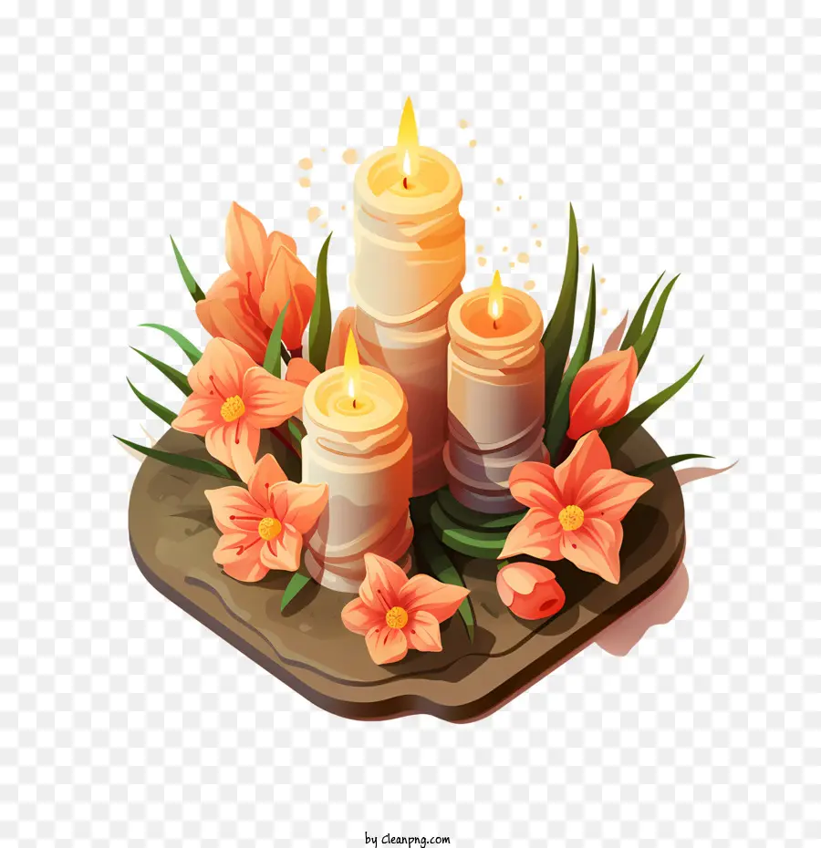 Día De Los Difuntos，Velas PNG