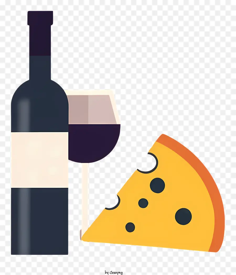 Vino Tinto，Queso PNG