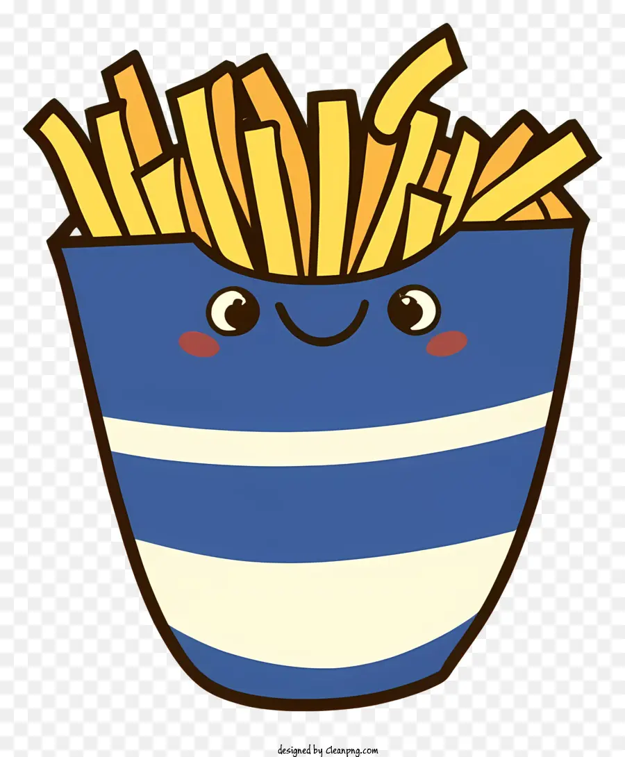 Papas Fritas De Dibujos Animados，Papas Fritas PNG