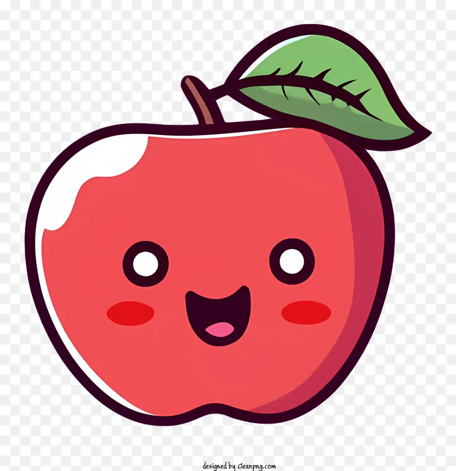 Lindo Apple，Dibujos Animados De Apple PNG