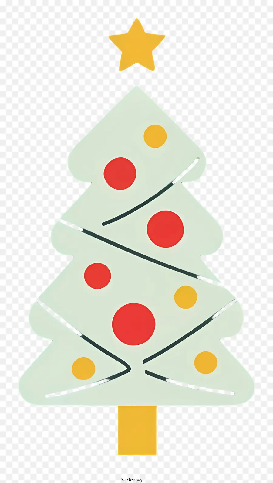 árbol De Navidad，Círculos Decorativos PNG