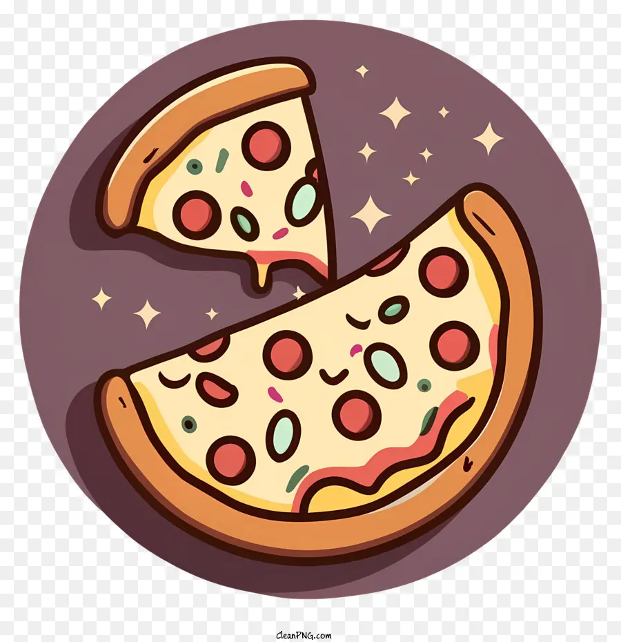 Rebanada De Pizza，Pizza Ilustración PNG