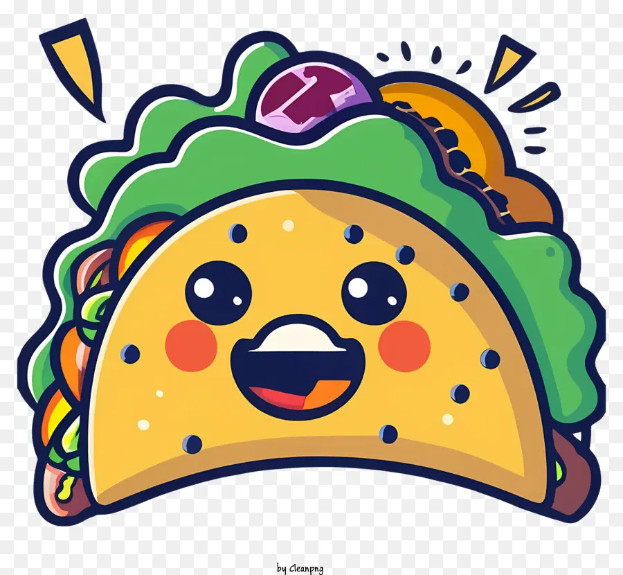 Taco Sonriente，Tacos PNG