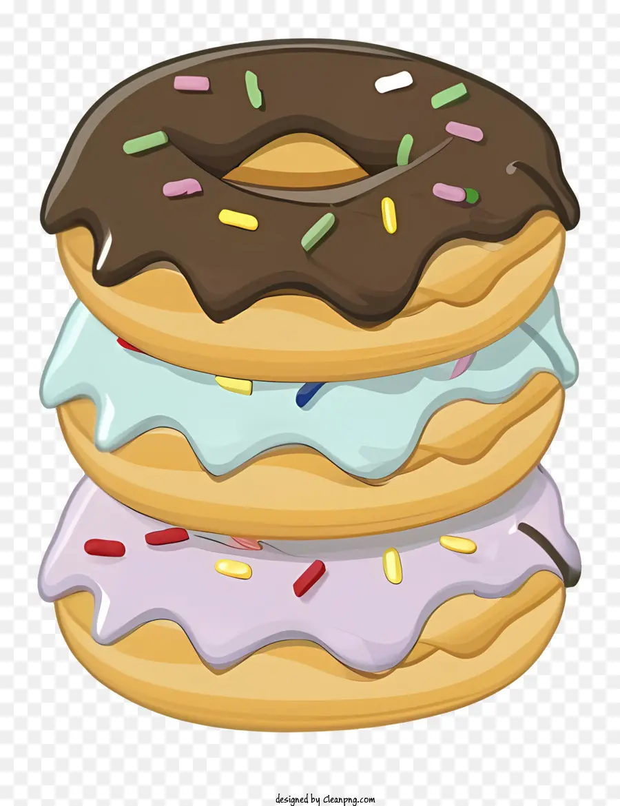 Donuts，Glaseado PNG