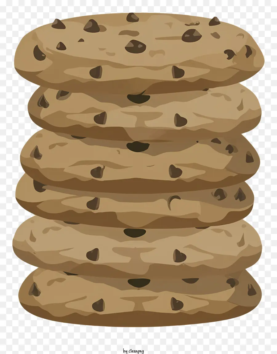 Galletas Con Chispas De Chocolate，Galletas PNG