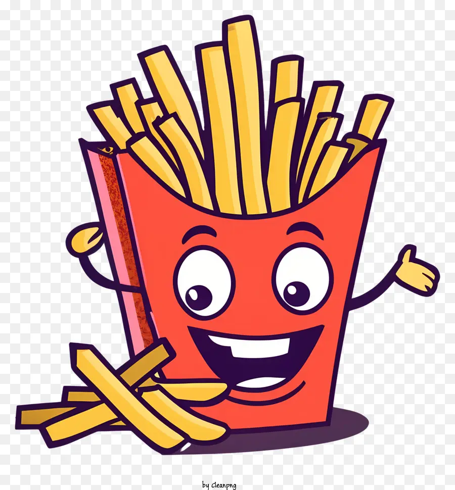 Mascota De Papas Fritas，Papas Fritas PNG