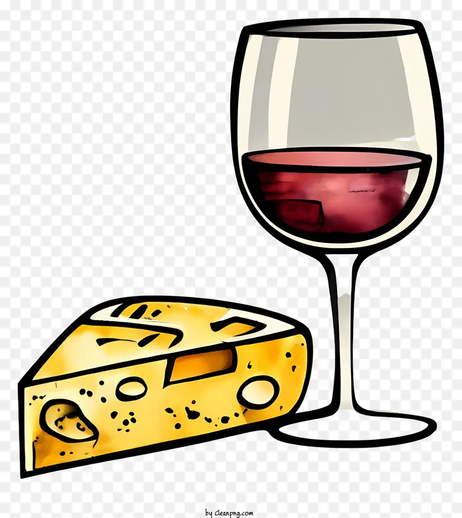 Vino，Queso PNG