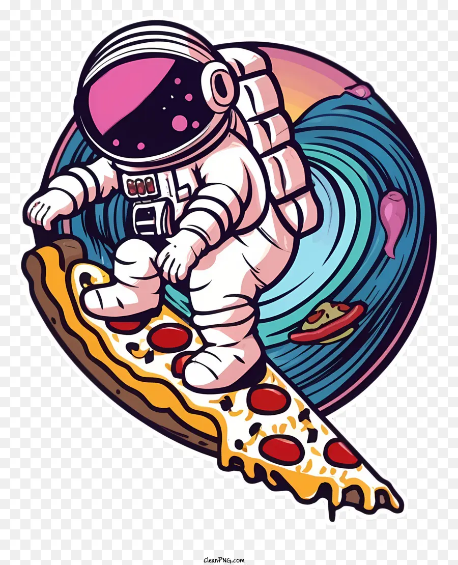 Astronauta，Patineta PNG