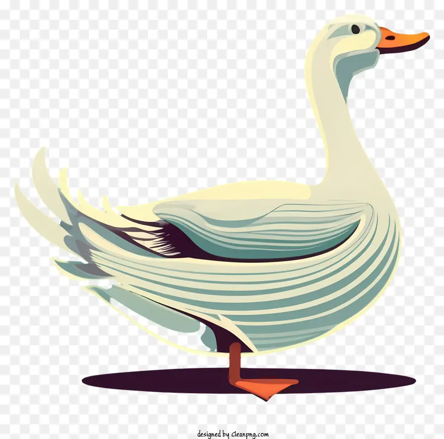 Swan，Ilustración De Dibujos Animados PNG