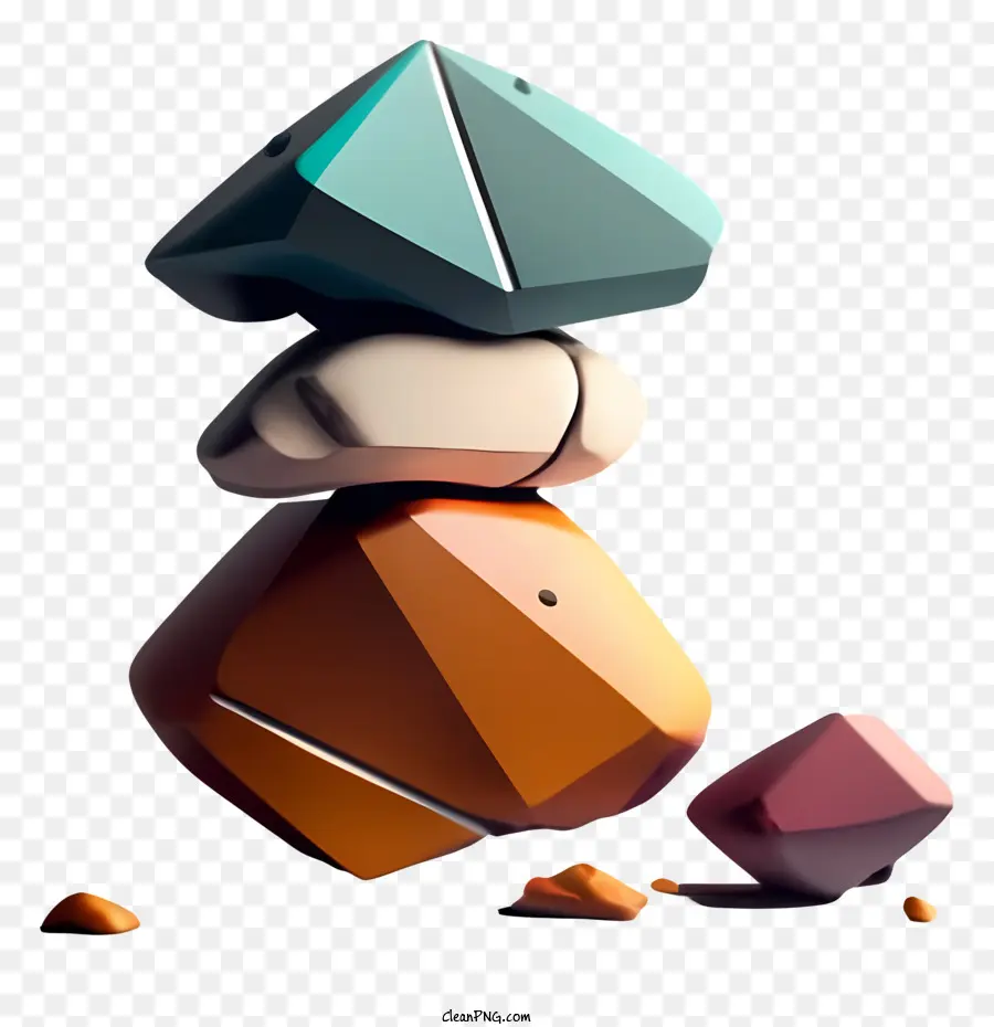 Rocas Coloridas，Formación Piramidal PNG