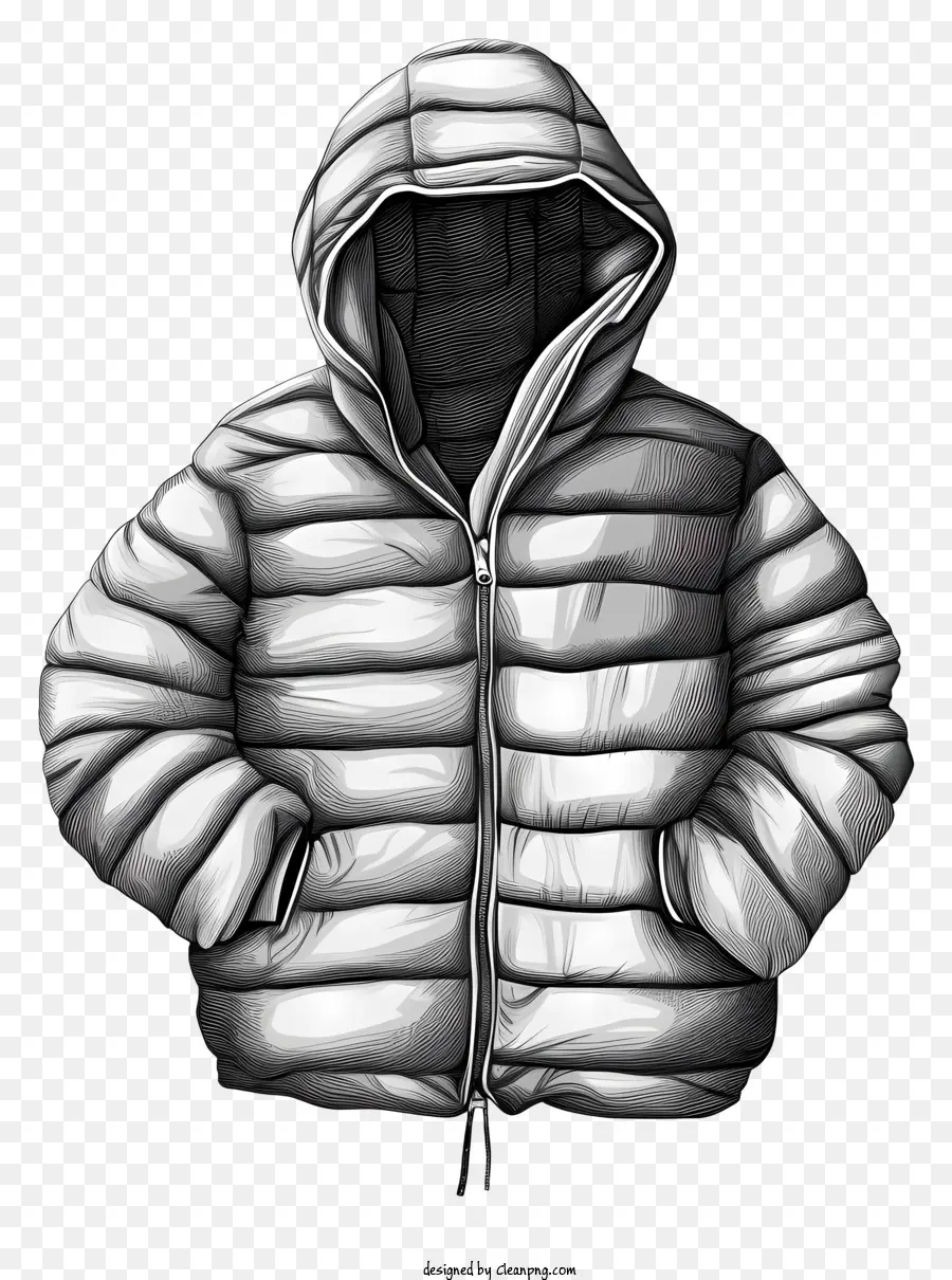 Chaqueta Acolchada，Invierno PNG