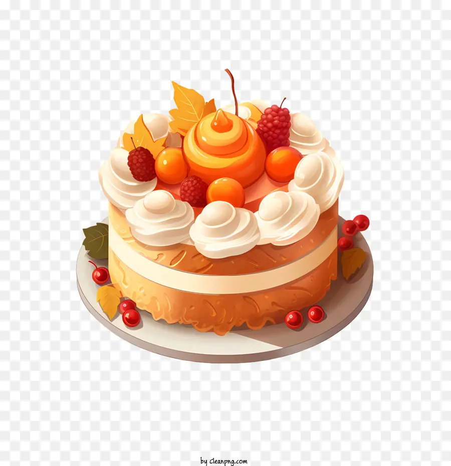 Pastel De Acción De Gracias，Pastel PNG