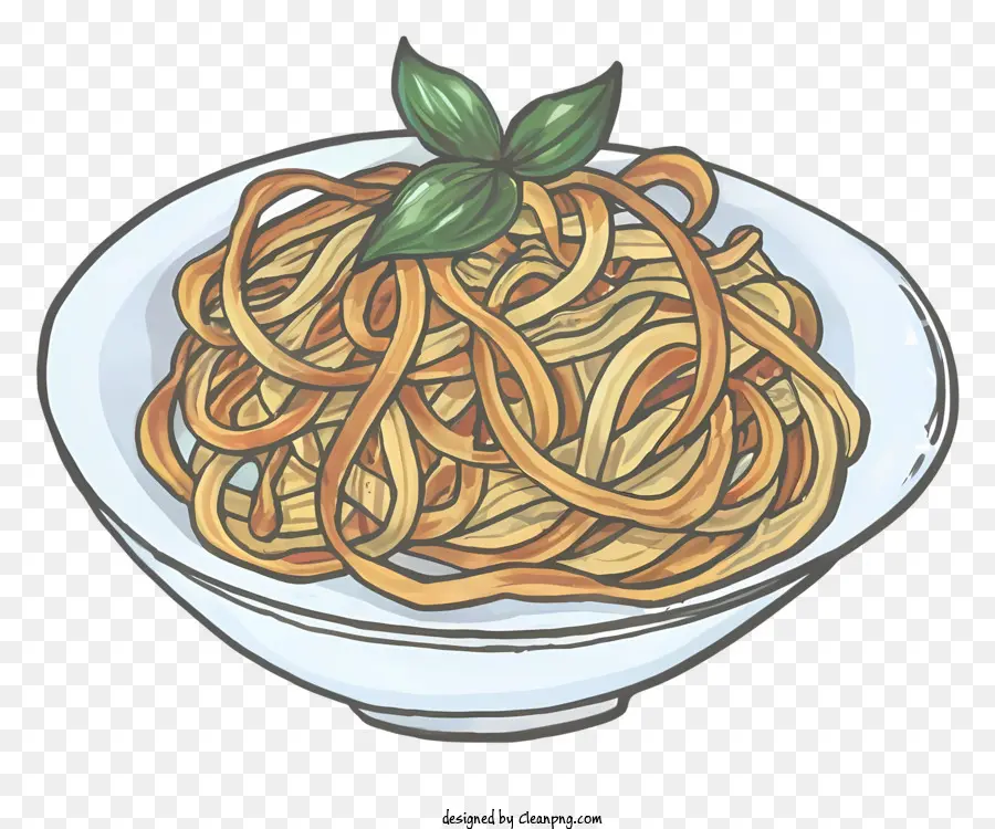Espaguetis，La Albahaca PNG