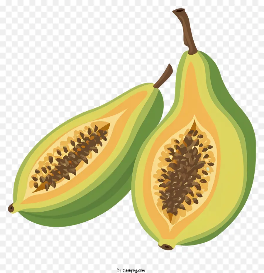 Banana，Papaya PNG