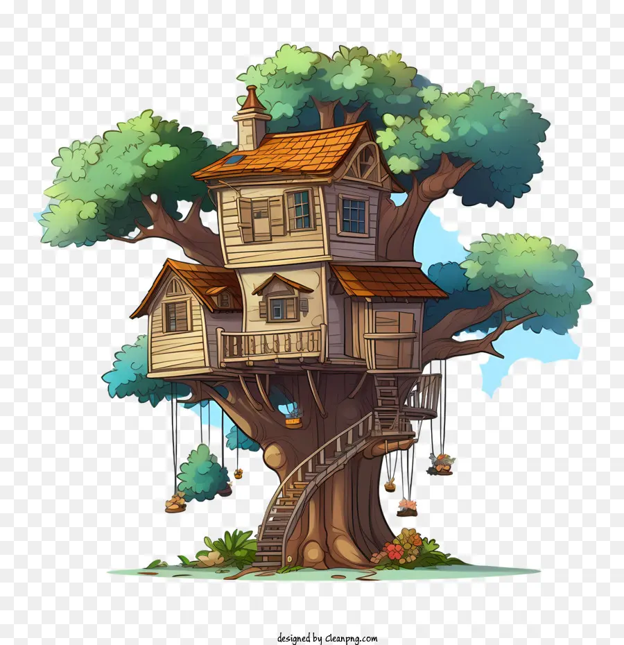 La Casa Del árbol，Libro Para Niños PNG