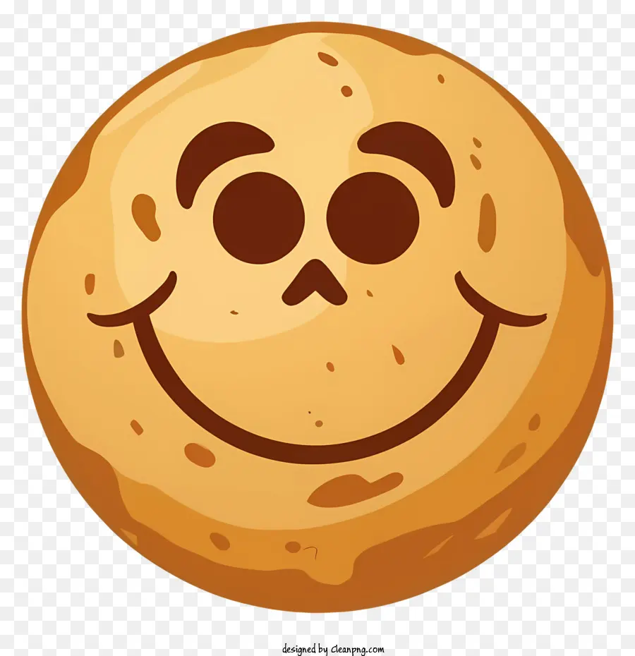 Personaje De Dibujos Animados，Galleta Sonriente PNG