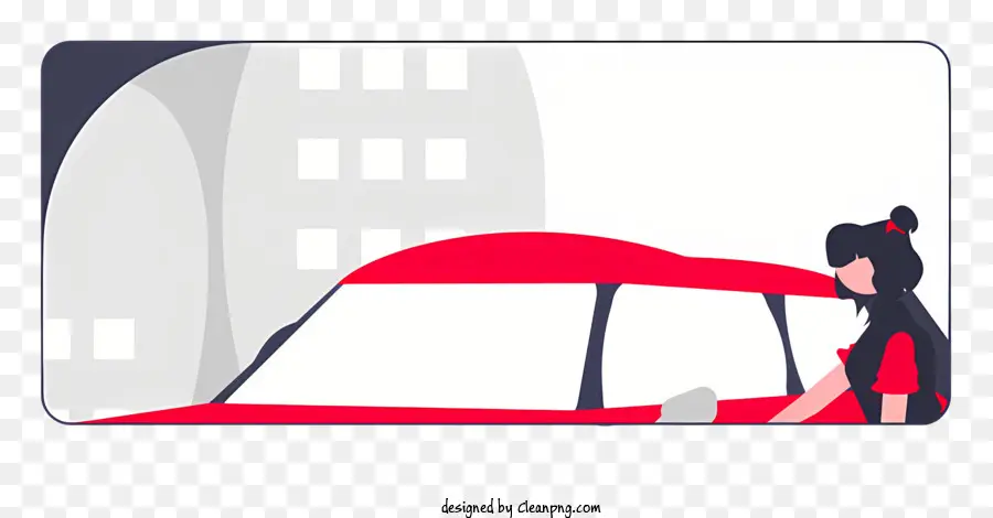 Coche Rojo，Encender PNG