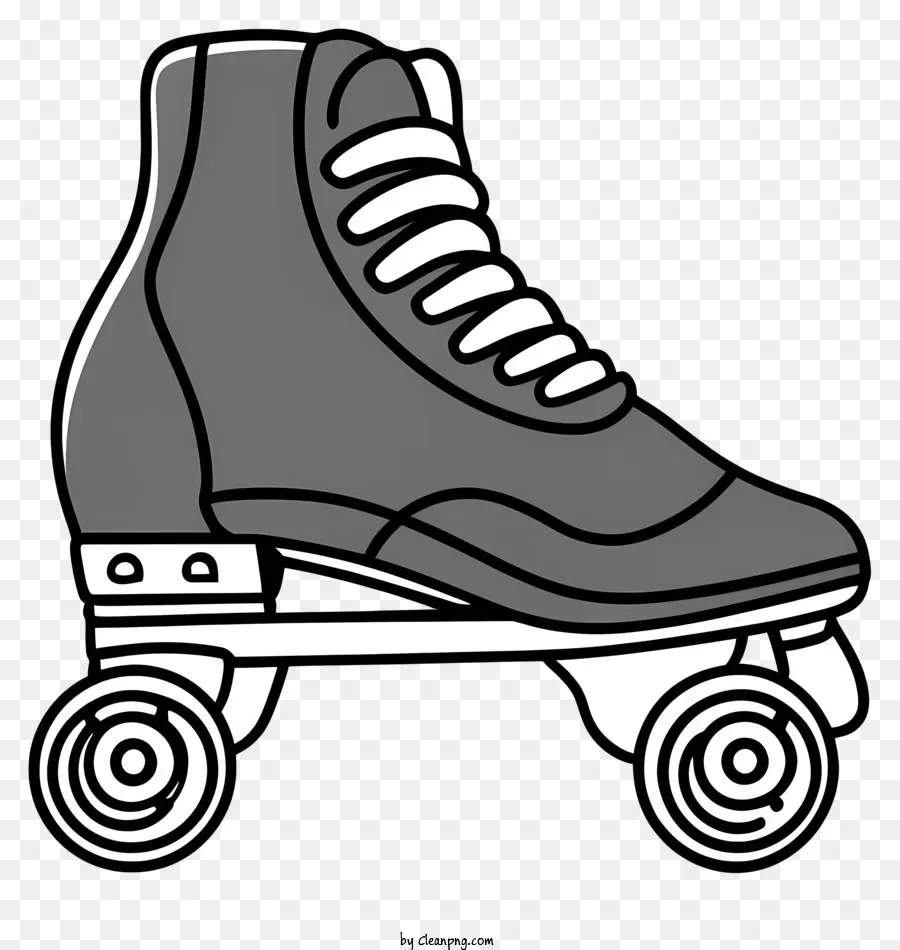 Patines De Ruedas，Patinador Negro PNG