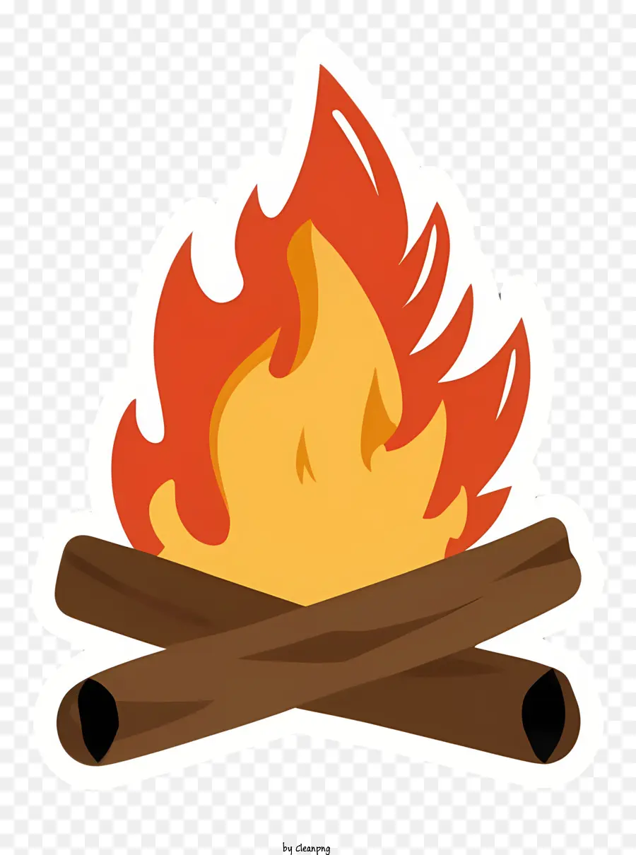 Fuego，Palo De Madera PNG